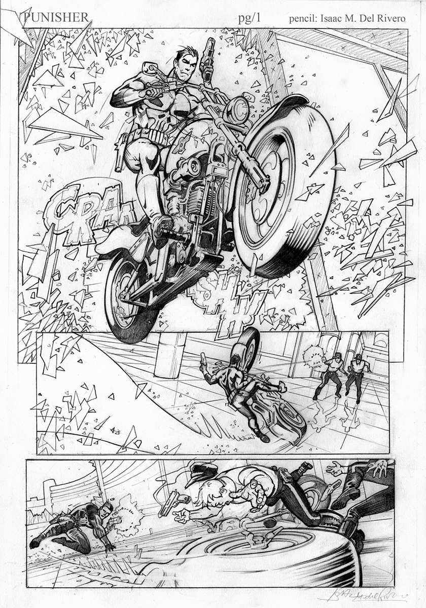 The Punisher Nº96 Marvel - de Isaac del Rivero